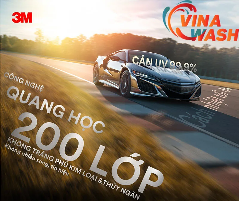 Phim cách nhiệt cho xe ô tô 3M