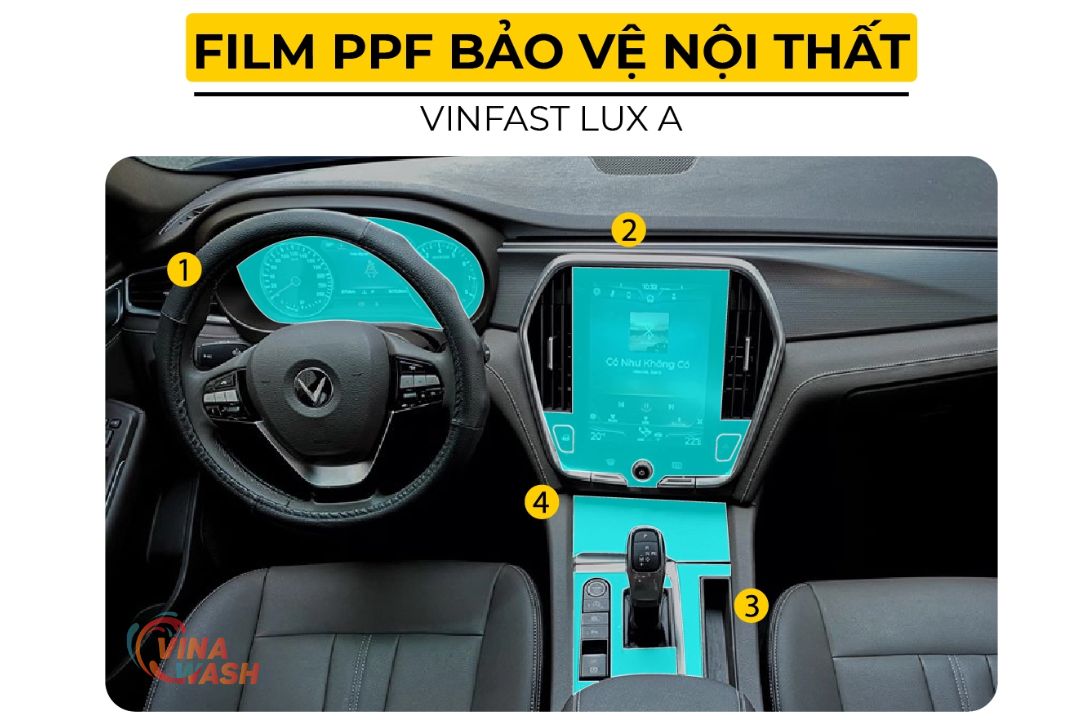 Dán PPF nội thất xe VINFAST