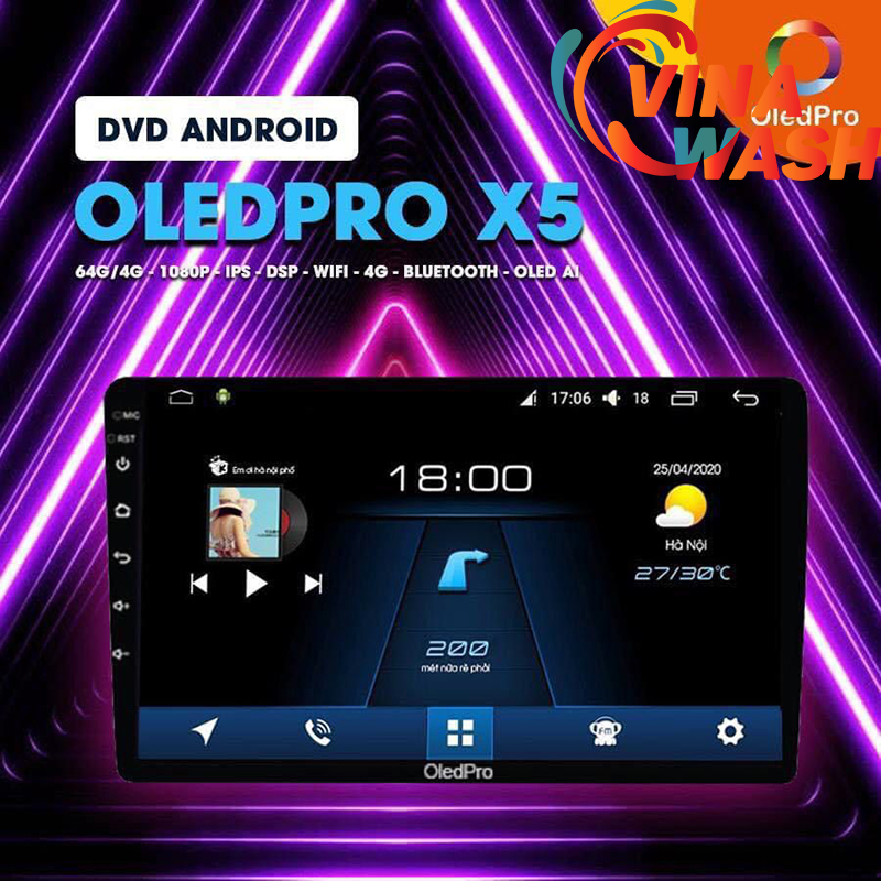 Màn hình DVD Android Oled Pro X5
