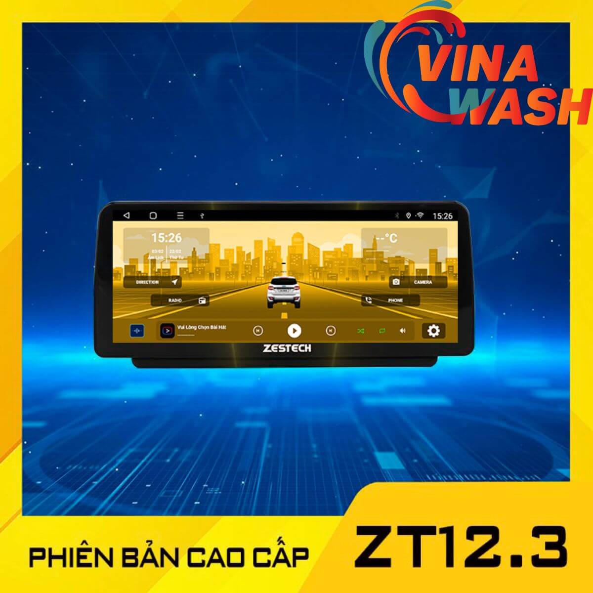 Màn hình Zestech ZT12.3 phiên bản cao cấp