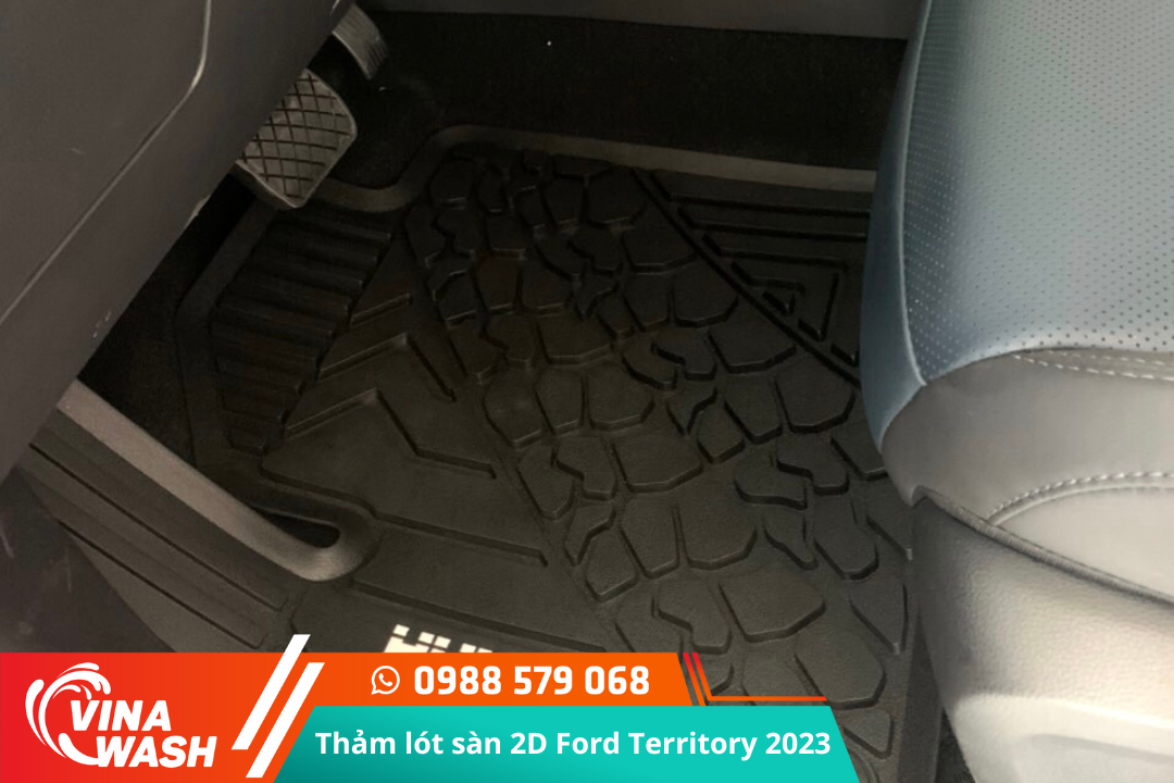 Thảm lót sàn cao su đúc Huvi xe Ford Territory 2023