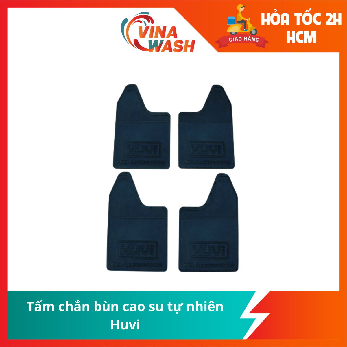 Tấm chắn bùn xe bán tải cao cấp Huvi