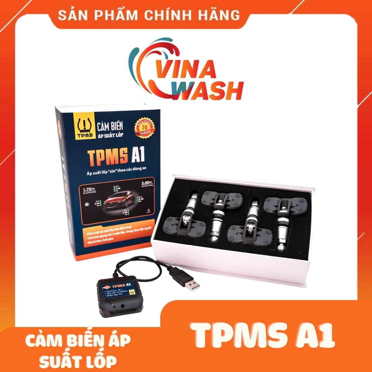 Cảm biến áp suất lốp TPMS A1