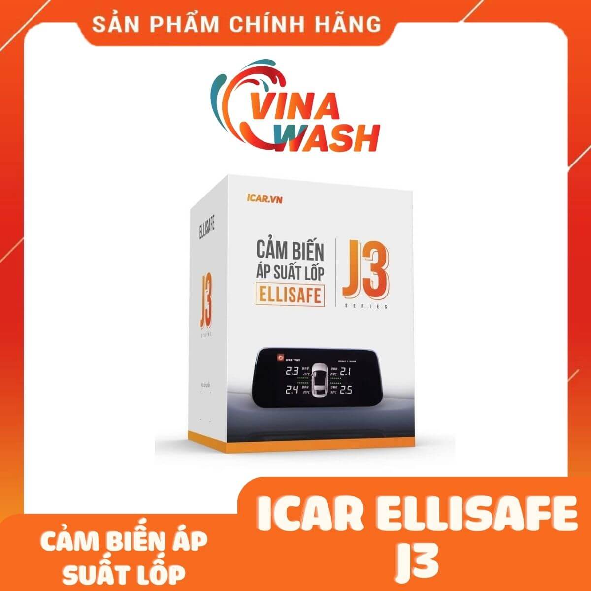 Cảm biến áp suất lốp Icar Ellisafe J3