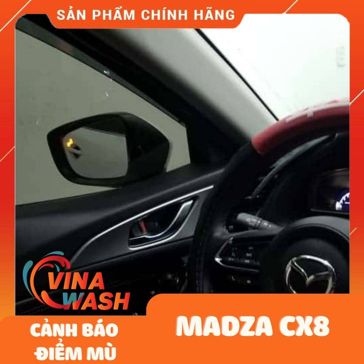 Cảnh báo điểm mù Mazda CX8