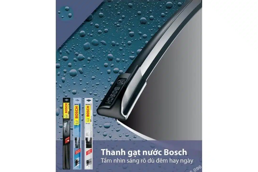 Các dòng gạt mưa Bosch hiện nay trên thị trường 