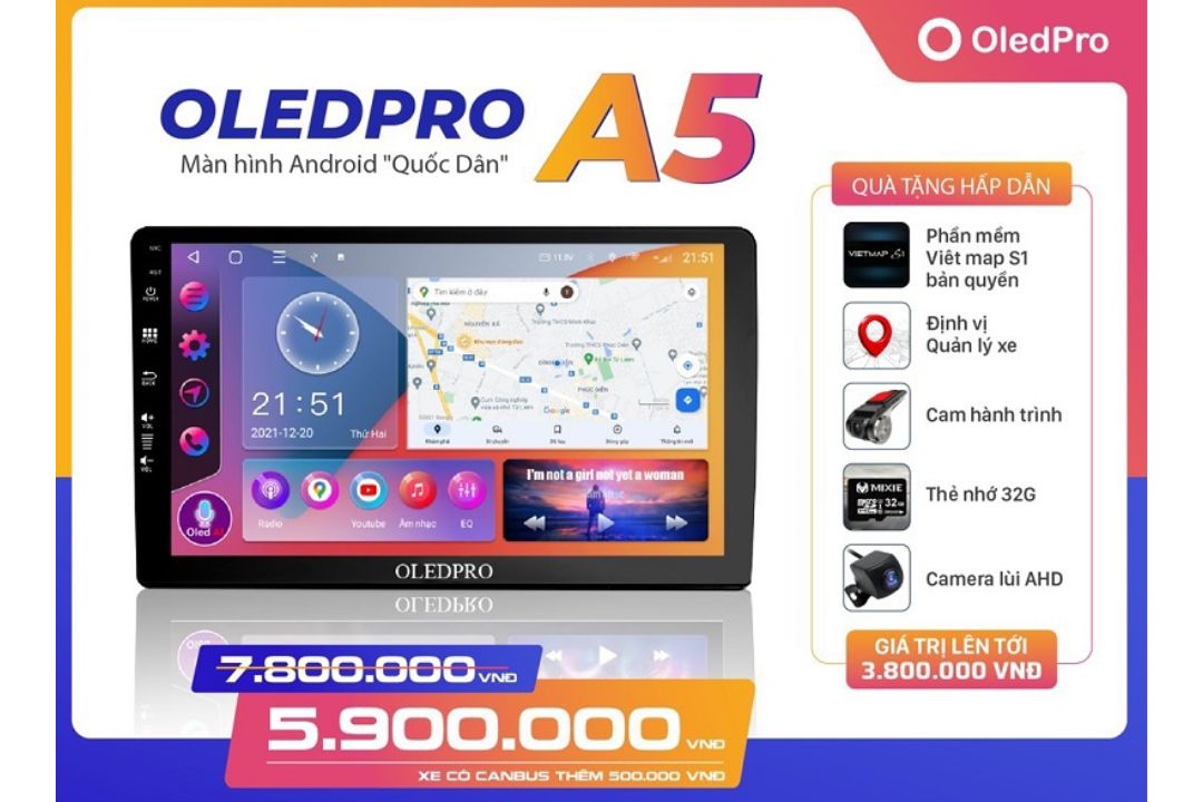 Báo giá màn hình OledPro A5