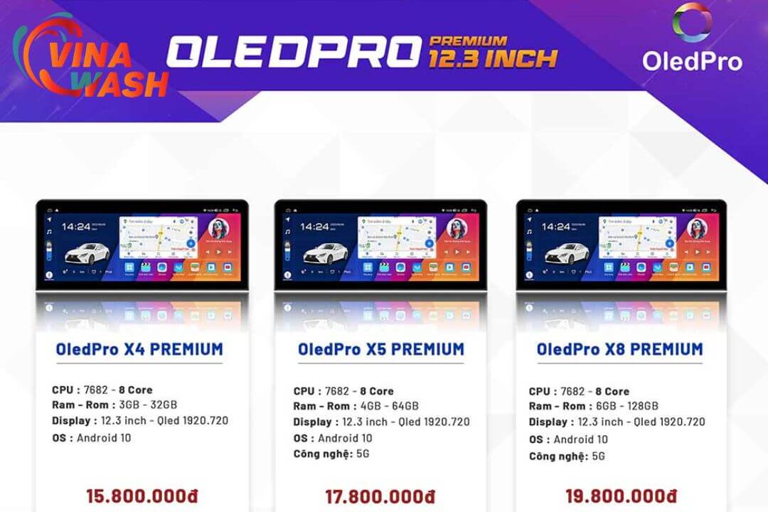 Báo giá màn hình OledPro Premium 12.3 inch