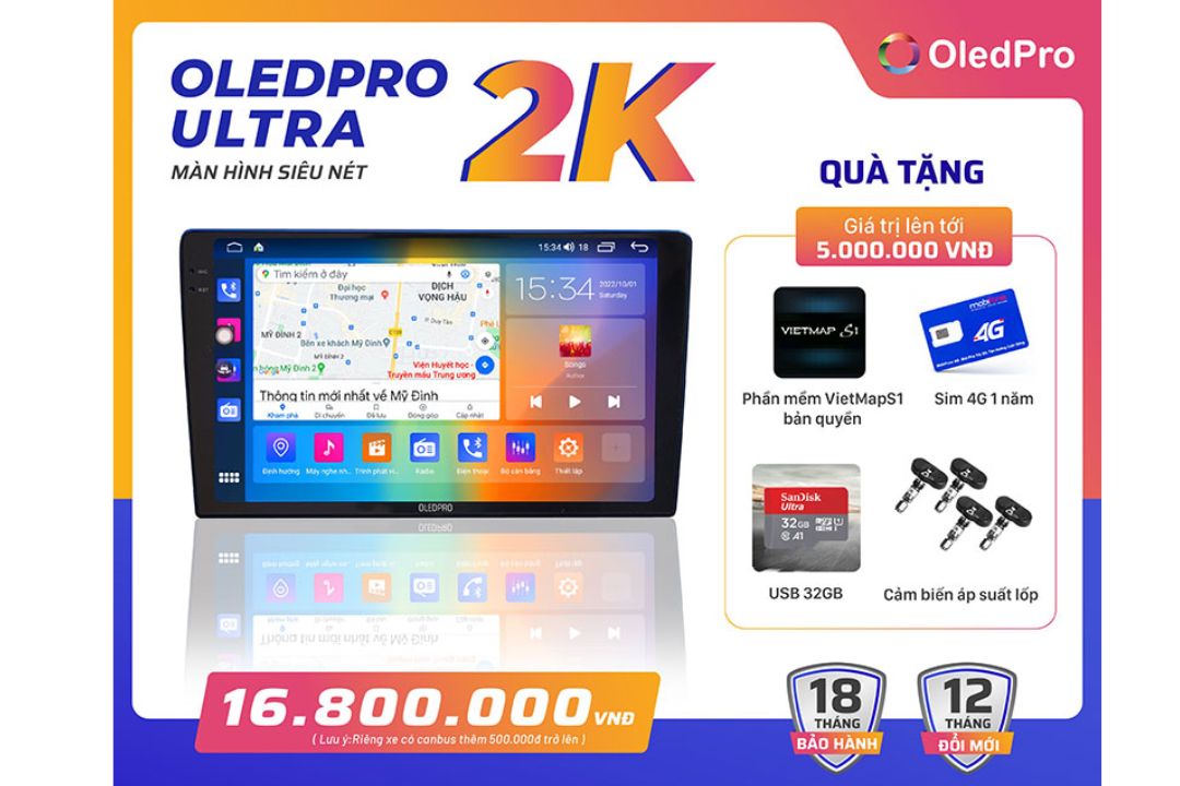 Báo giá màn hình OledPro Ultra 2K