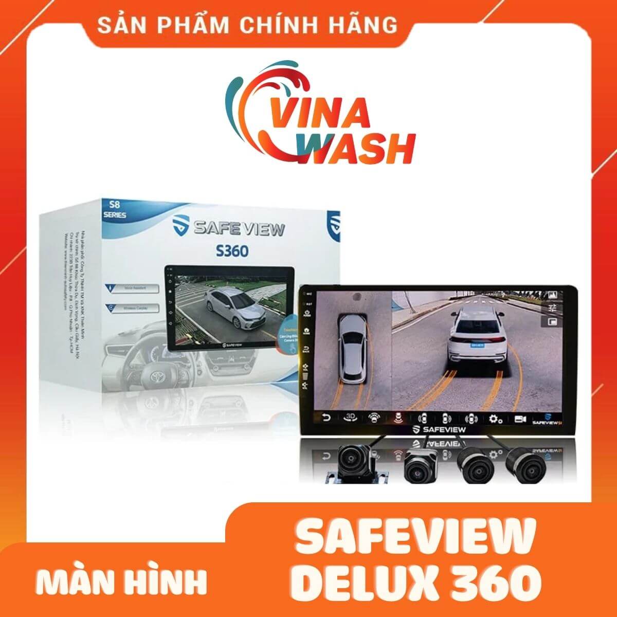 Màn hình Safeview Delux 360