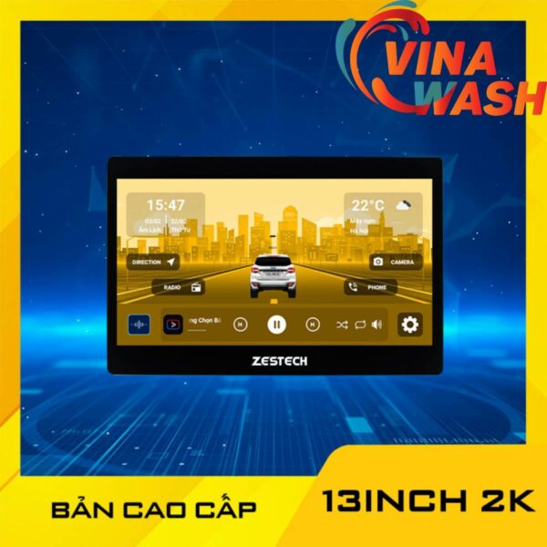 Màn hình Zestech 13 inch 2K phiên bản cao cấp