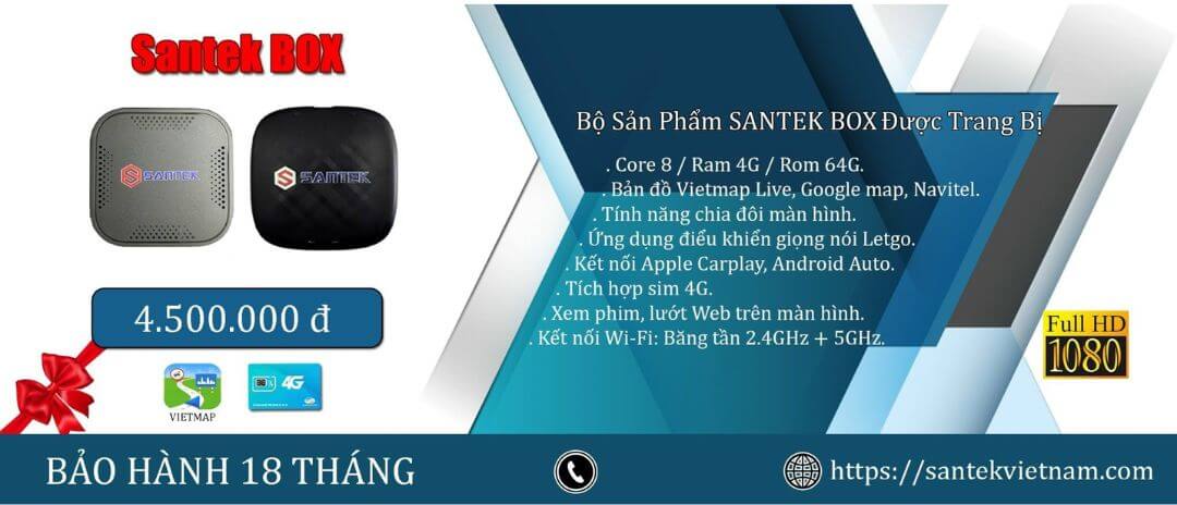 Giá lắp đặt Android Box Santek