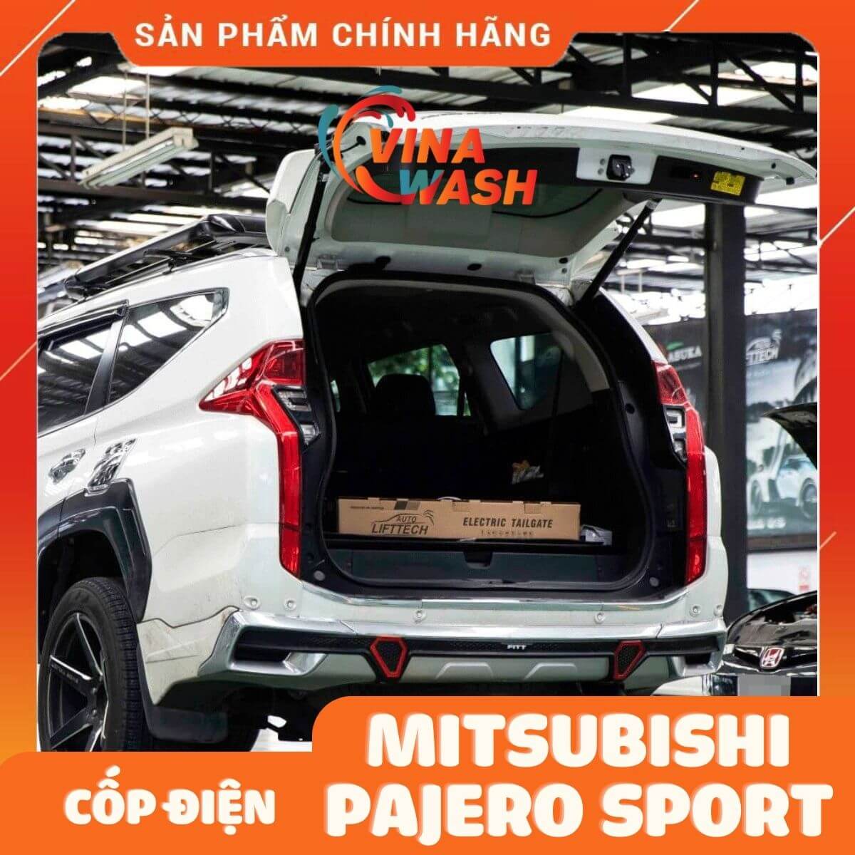 Cốp Điện Tự Động Xe Mitsubishi Pajero Sport