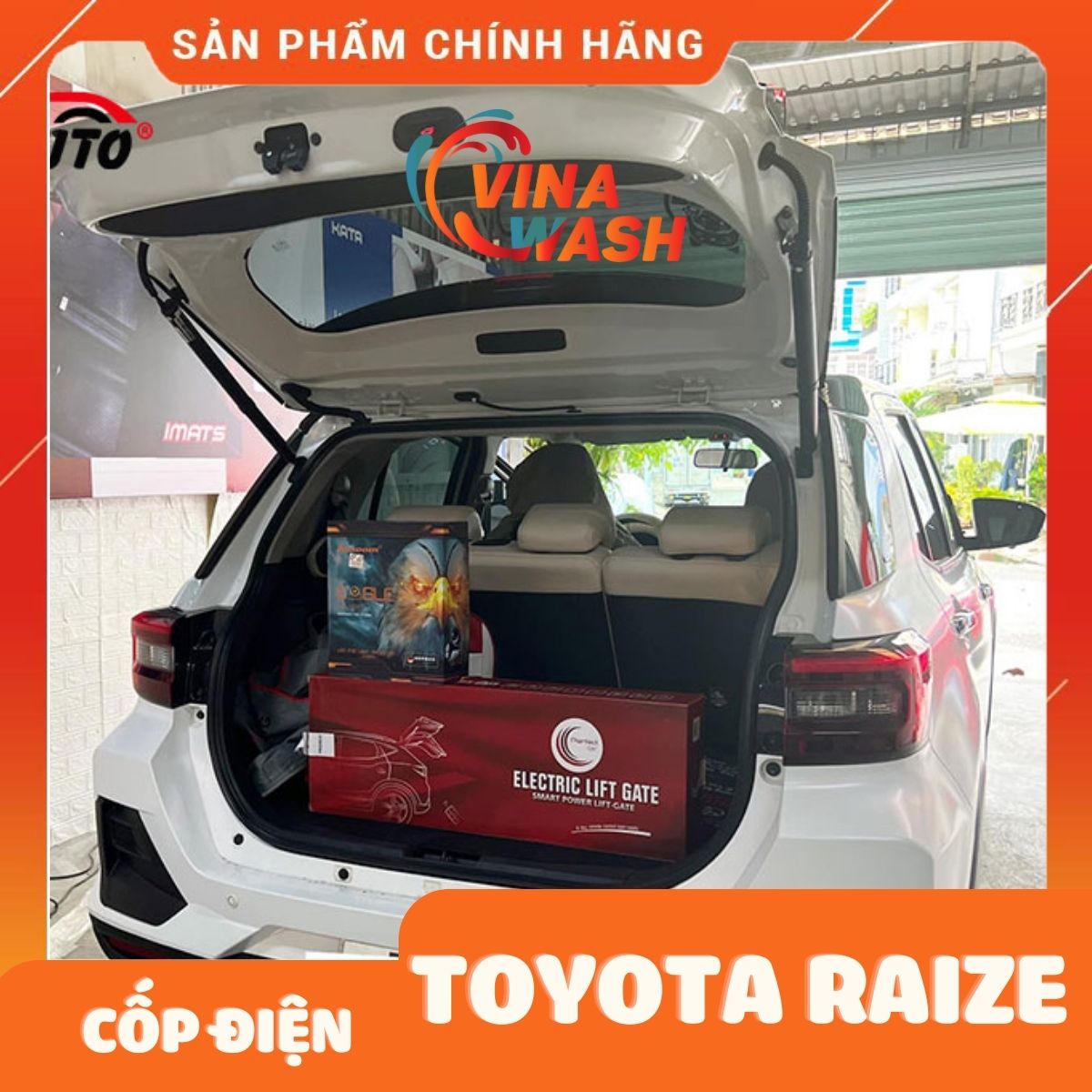 Cốp Điện Tự Động Xe Toyota Raize
