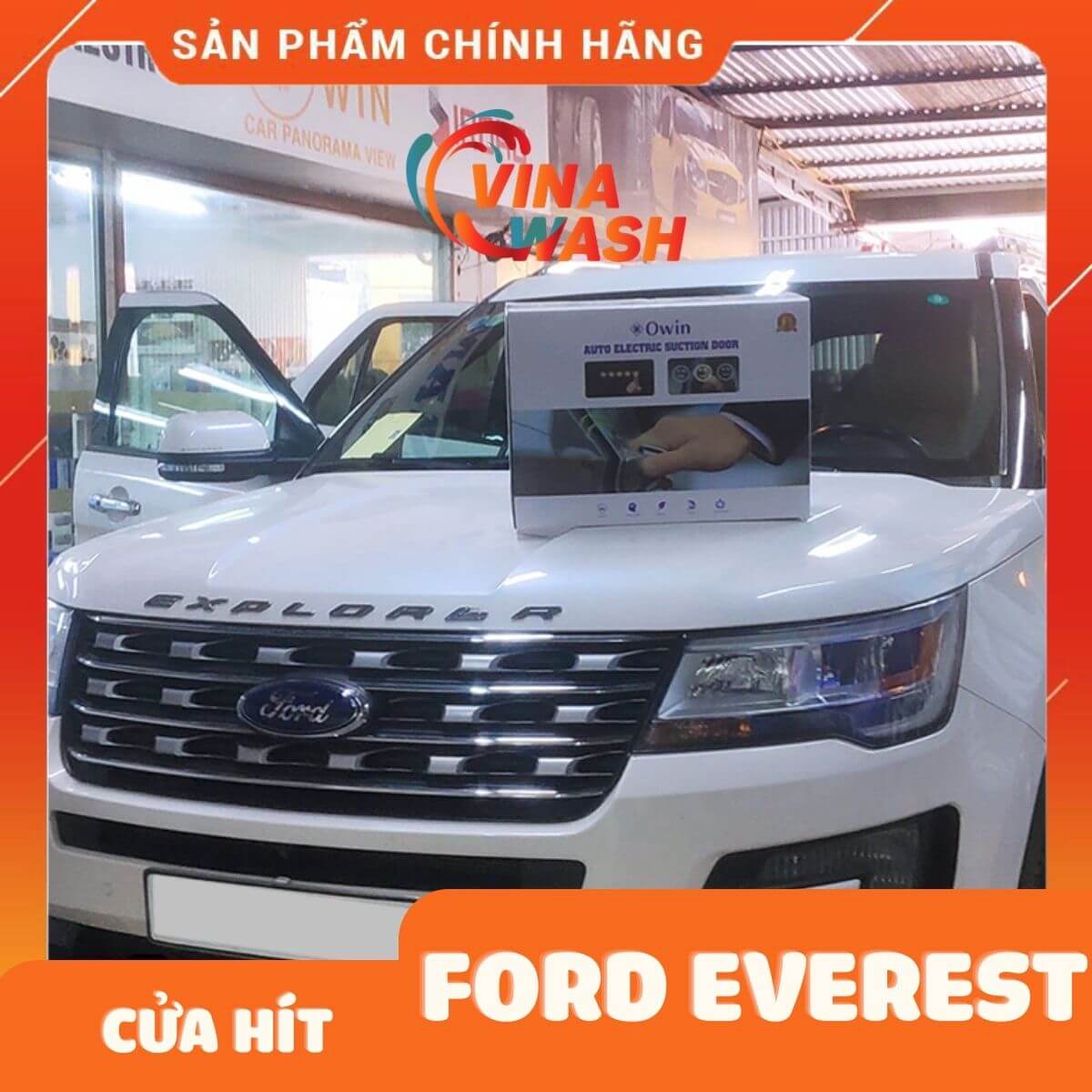 Cửa Hít Tự Động Xe Ford Everest