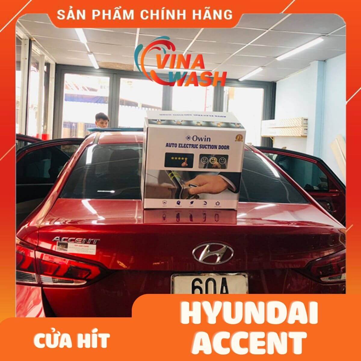 Cửa Hít Tự Động Xe Huyndai Accent