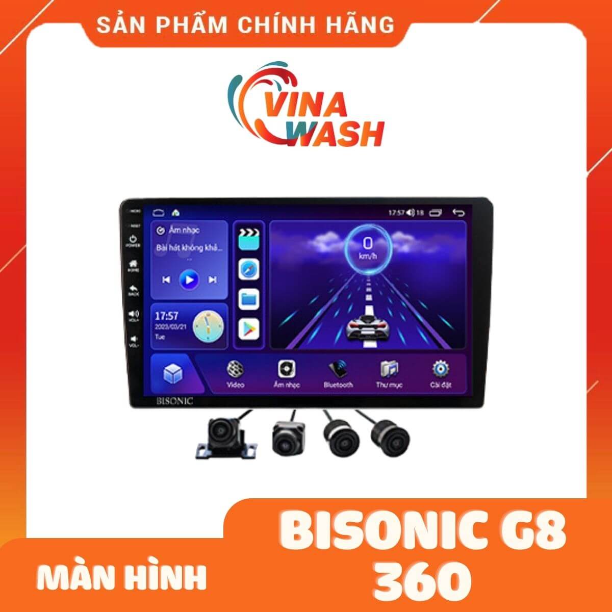 Màn hình Bisonic G8 360