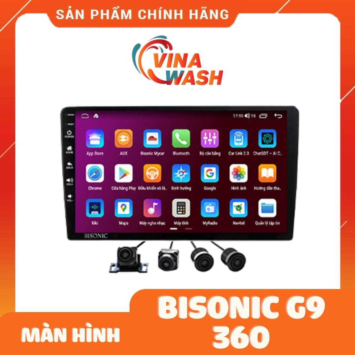 Màn hình Bisonic G9 360