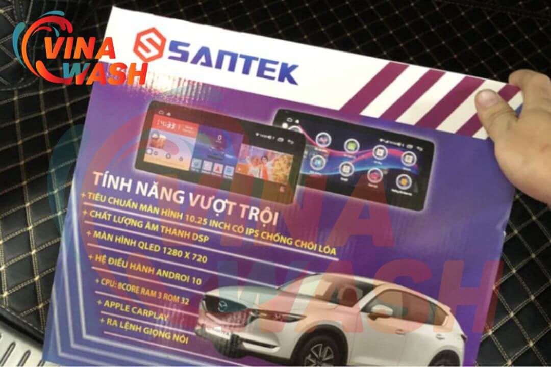 màn hình Santek cho Mazda