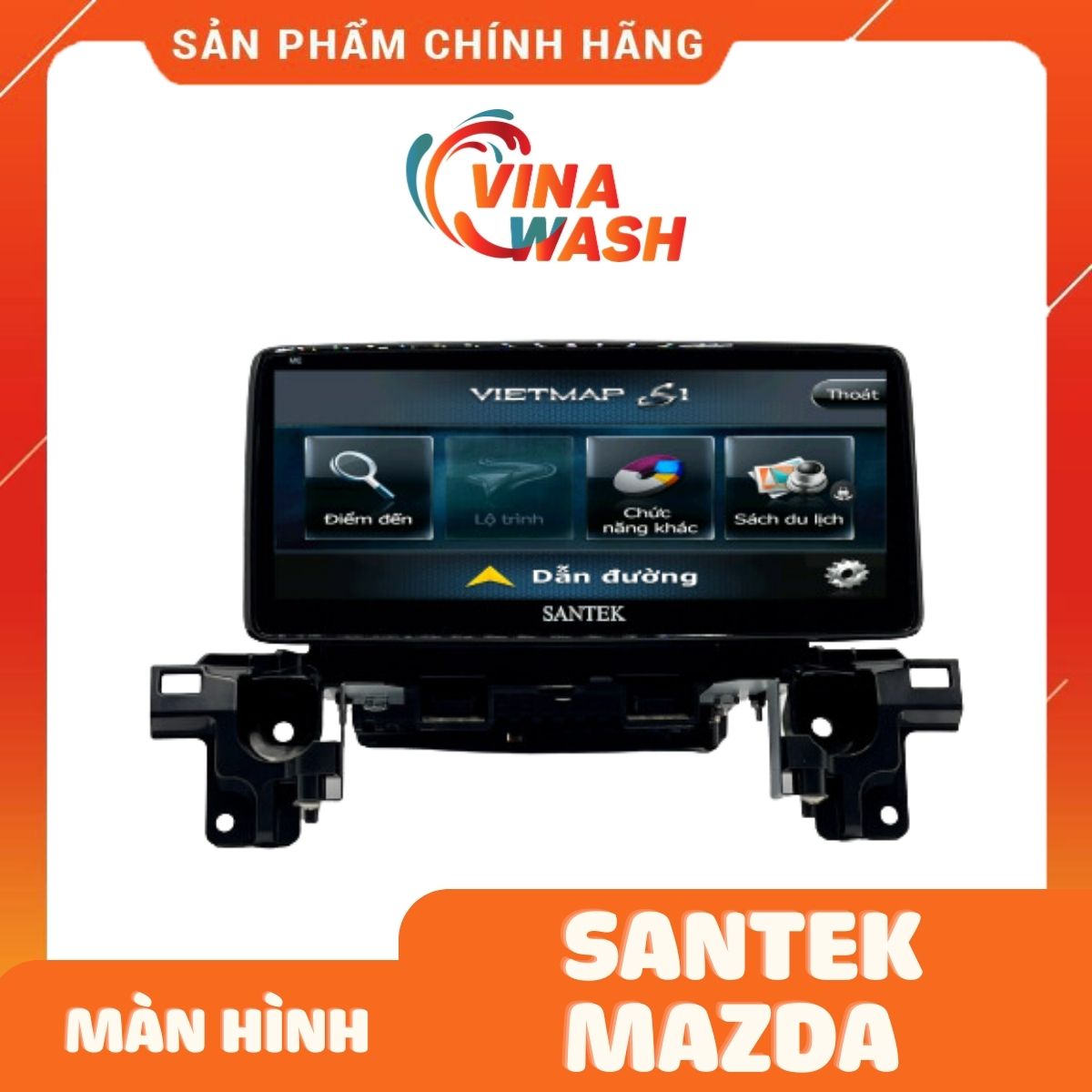 Màn hình Santek Mazda