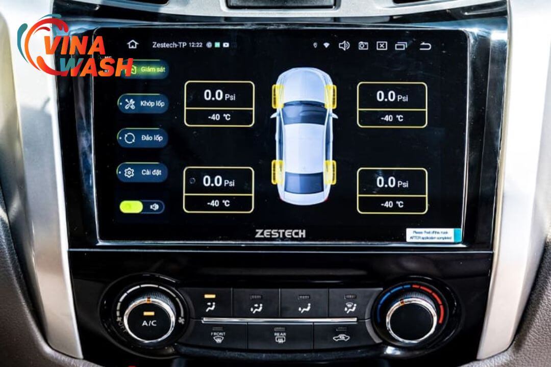 ZX10 tích hợp cảm biến áp suất lốp