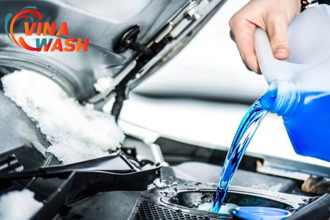 cách pha nước rửa kính ô tô