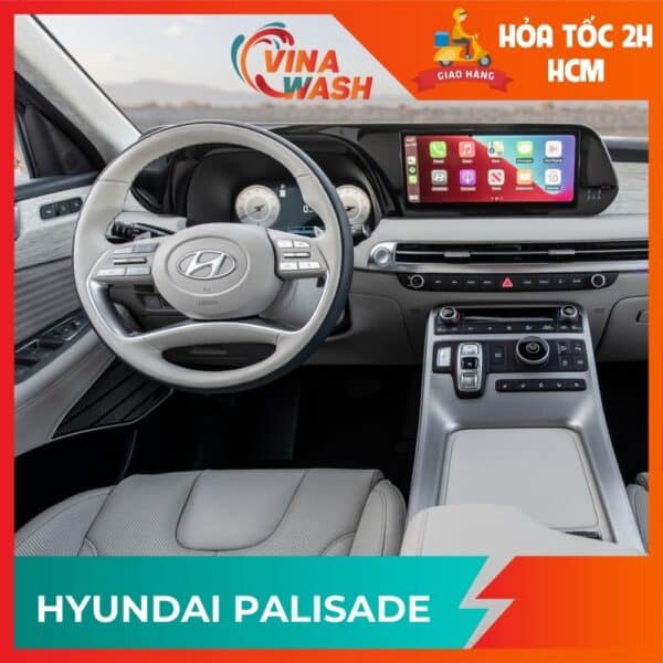 Dán PPF nội thất xe Hyundai Palisade