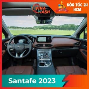 Dán PPF nội thất xe Hyundai Santafe 2023