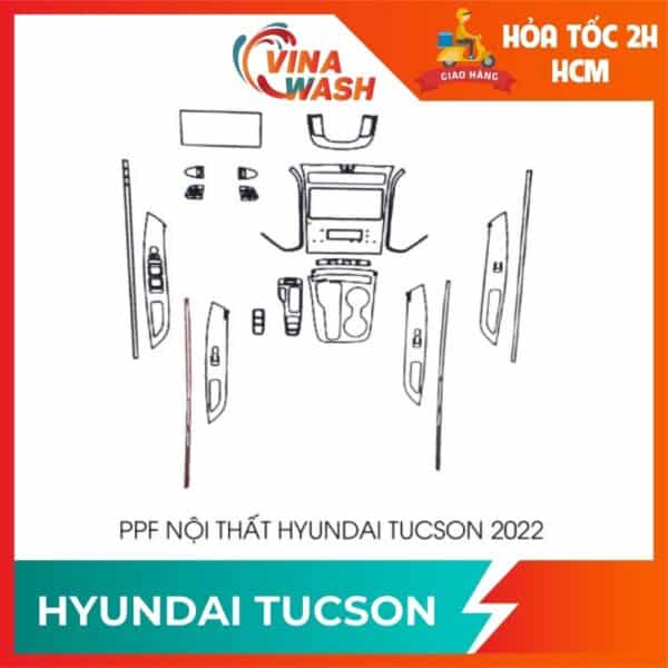 Dán PPF nội thất xe Hyundai Tucson