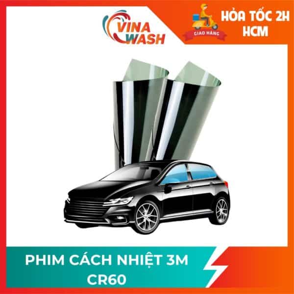 Phim cách nhiệt 3M Crystalline CR60 Kính Lái