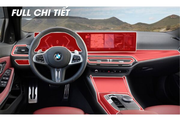 Dán PPF nội thất xe BMW Series 3 2023