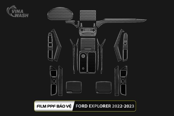 Dán PPF nội thất xe Ford Explorer