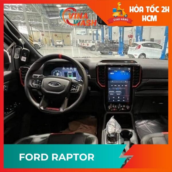 Dán PPF nội thất xe Ford Raptor