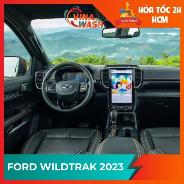 dán PPF nội thất xe Ford Wildtrak 2023