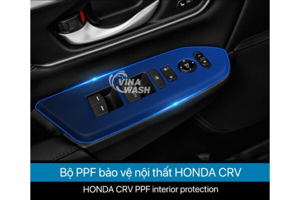 Dán PPF nội thất xe Honda CRV 2019 tại những vị trí nào