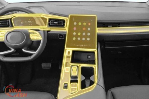 Dán PPF nội thất xe Hyundai Custin