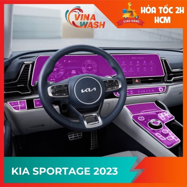 Dán PPF nội thất xe KIA Sportage 2023