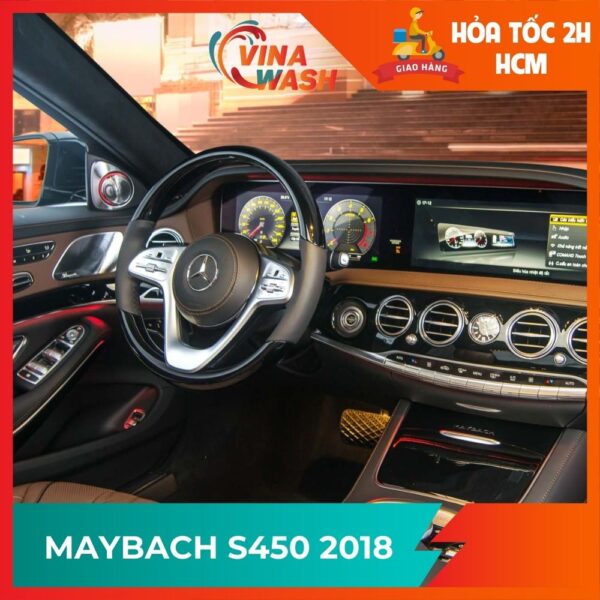 Dán PPF nội thất xe Maybach S450 2018