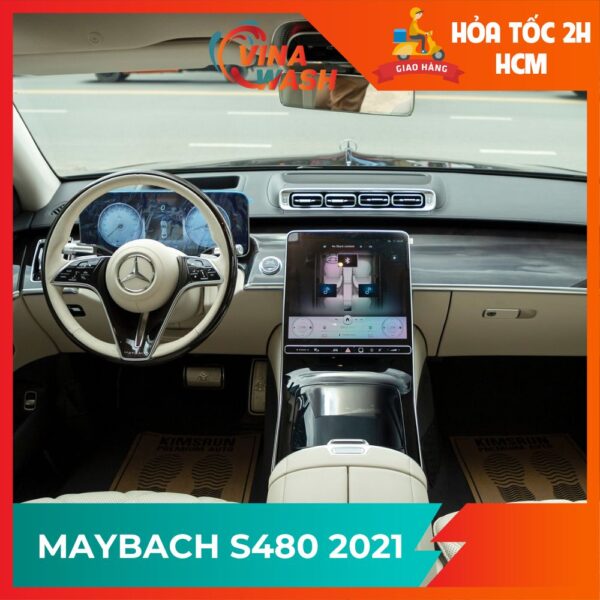 Dán PPF nội thất xe Maybach S480 2021