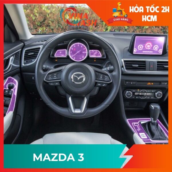 Dán PPF nội thất xe Mazda 3