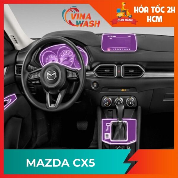 Dán PPF nội thất xe Mazda CX5