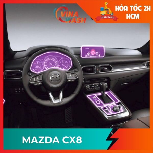 Dán PPF nội thất xe Mazda CX8