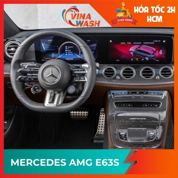 Dán PPF nội thất xe Mercedes AMG E63S