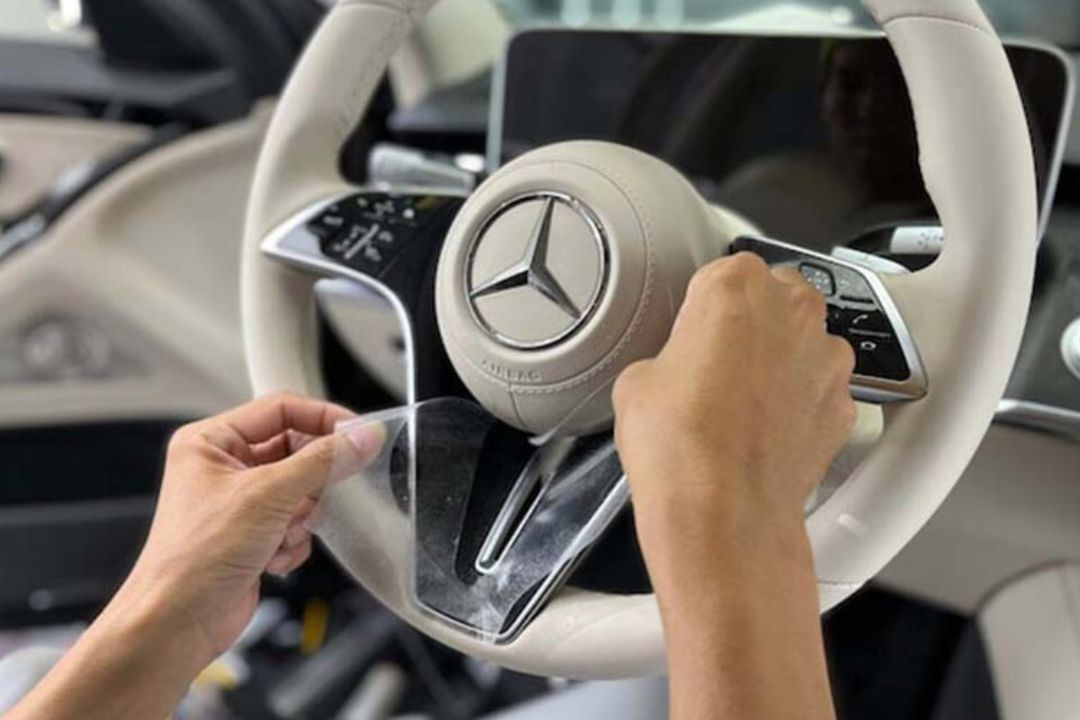 Dán PPF nội thất xe Mercedes C200 2024