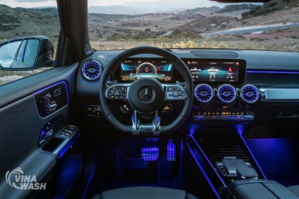 Dán PPF nội thất xe Mercedes GLB 35
