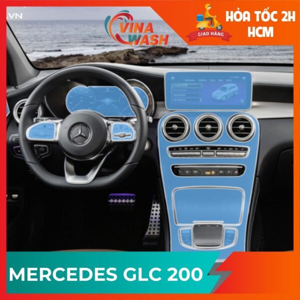 Dán PPF nội thất xe Mercedes GLC 200