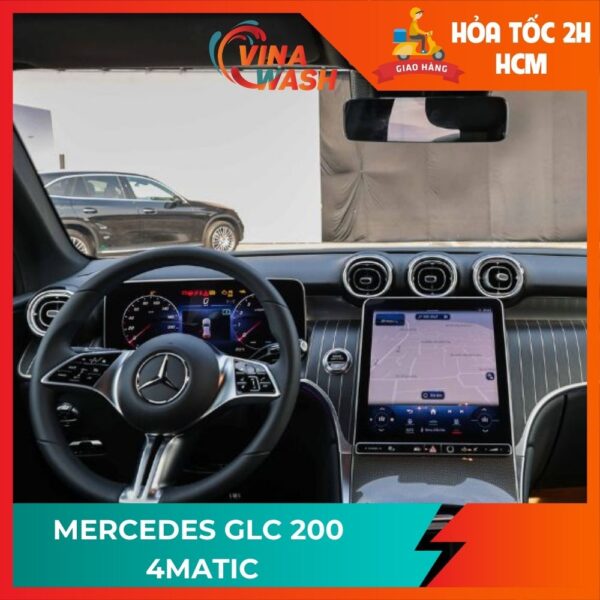 Dán PPF nội thất xe Mercedes GLC 200 4MATIC