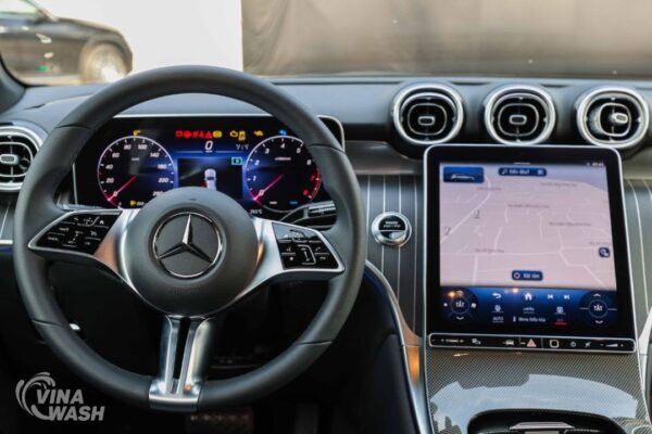 Dán PPF nội thất xe Mercedes GLC 200 4MATIC
