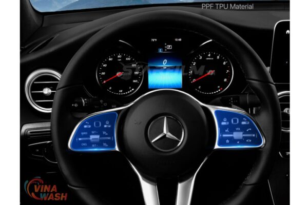 Dán PPF nội thất xe Mercedes GLC 200 - Ảnh 5
