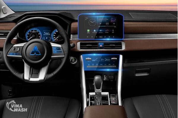 Vị trí nên Dán PPF nội thất xe Mitsubishi Xpander